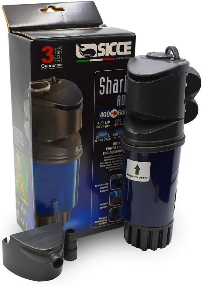 Sicce Shark ADV 600 Internal Aquarium Filter with Magnetic Quick Uncoupling System - Image 4